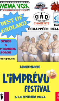 « ÉCHAPPÉES BELLES : BEST OF GROLAND » (JEUDI 5 SEPTEMBRE À 20H30 ENTRÉE GRATUITE)